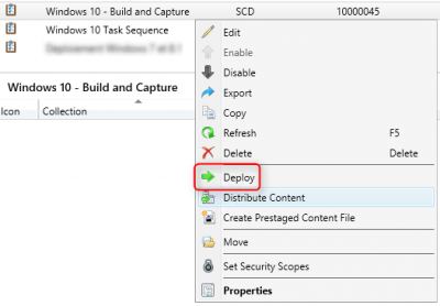 Windows Deployment Create Sccm Windows Build And Capture Task