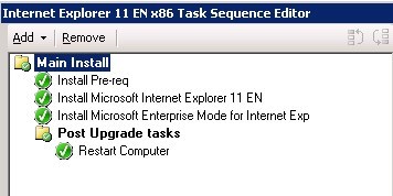 SCCM internet explorer 11 update