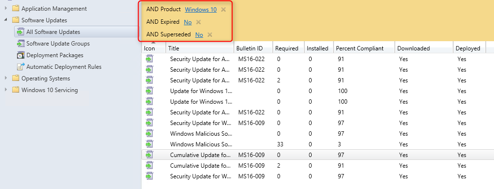 SCCM Windows 10 deployment