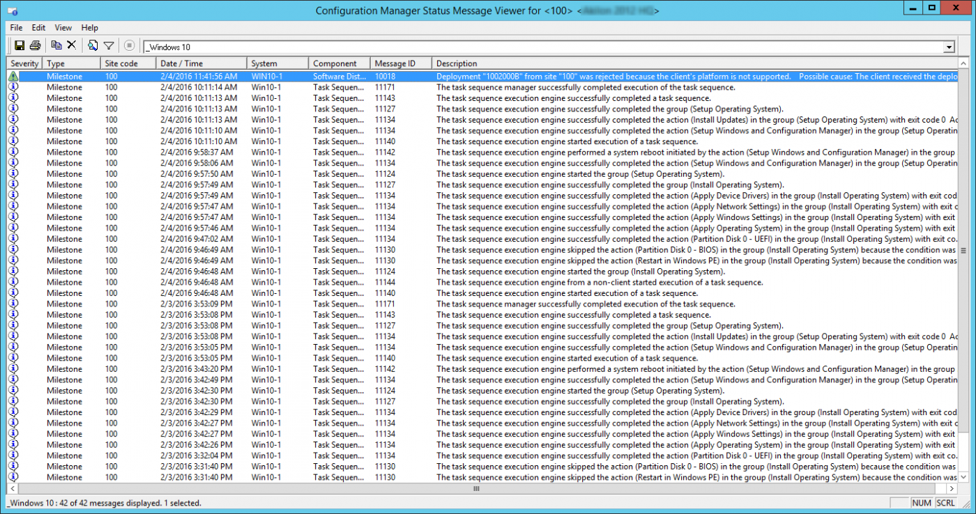 Monitor SCCM Task Sequence Progress | System Center Dudes