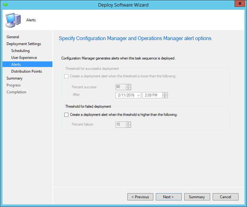 SCCM Task Sequence Upgrade