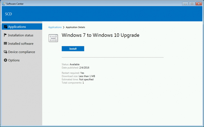 Deploy Windows To Windows With SCCM Task Sequence Upgrade