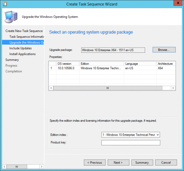 Deploy Windows To Windows With Sccm Task Sequence Upgrade