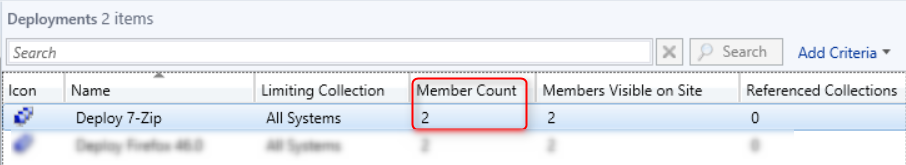 SCCM dynamic queries