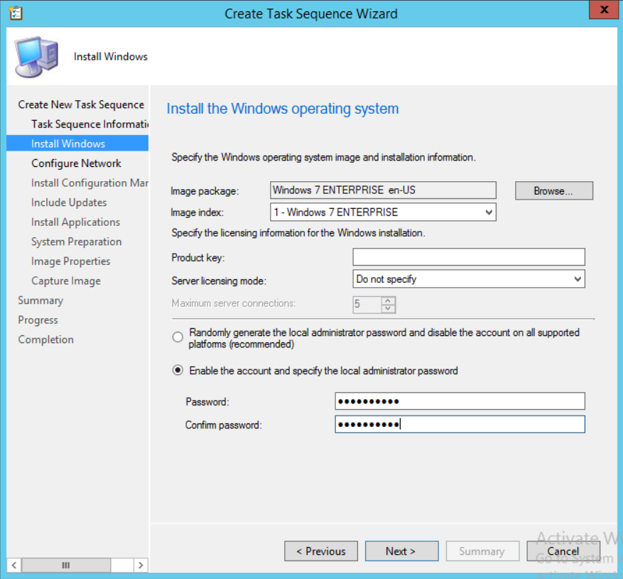 SCCM Windows 7 Convenience Rollup Image Creation