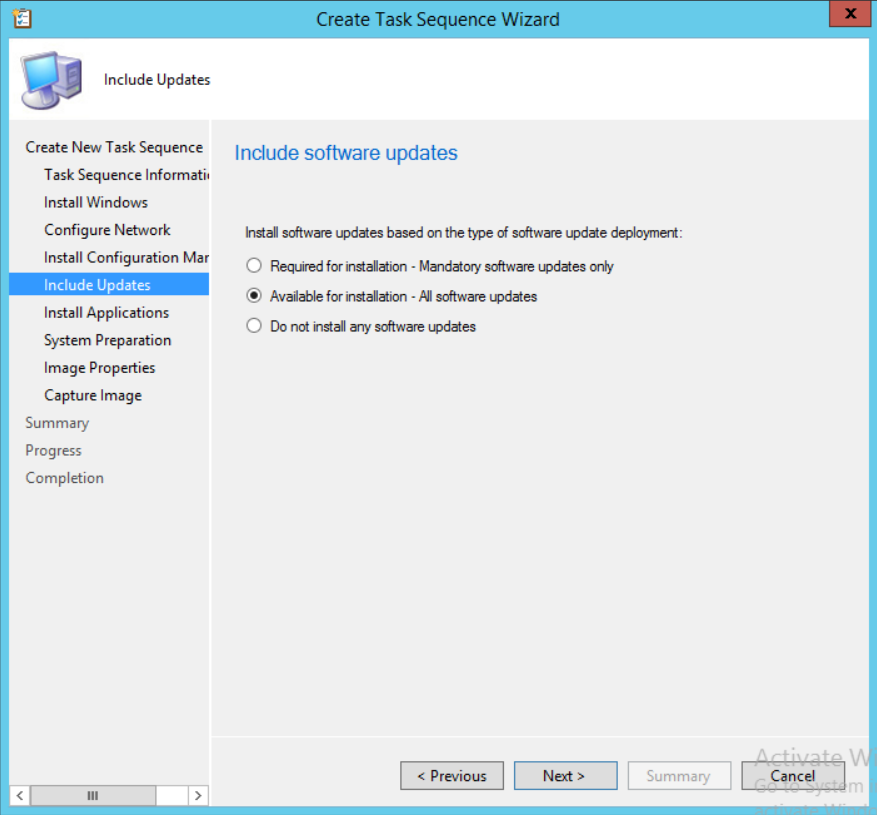 SCCM Windows 7 Convenience Rollup Image Creation