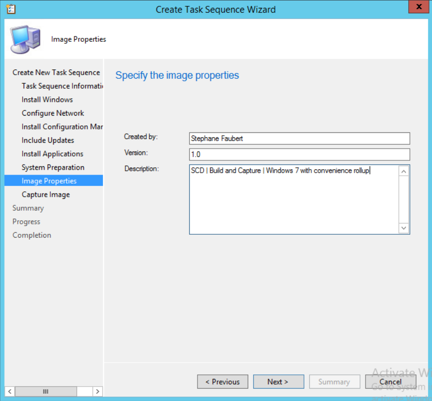 SCCM Windows 7 Convenience Rollup Image Creation