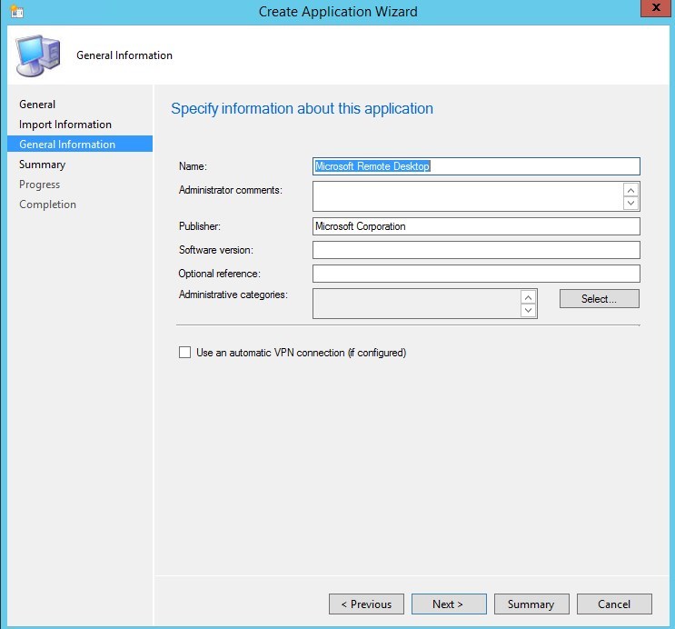 SCCM Windows Store for Business integration