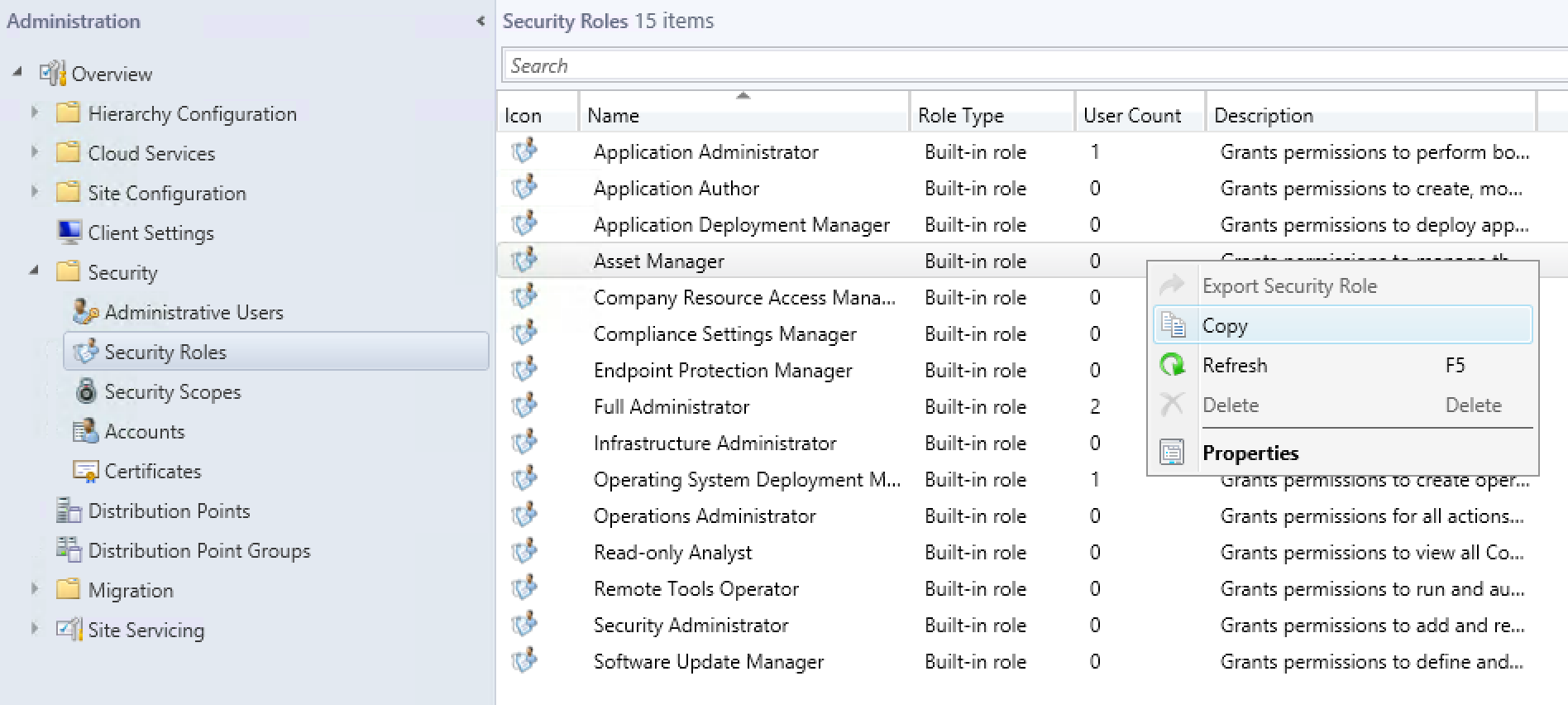 SCCM Intune Security