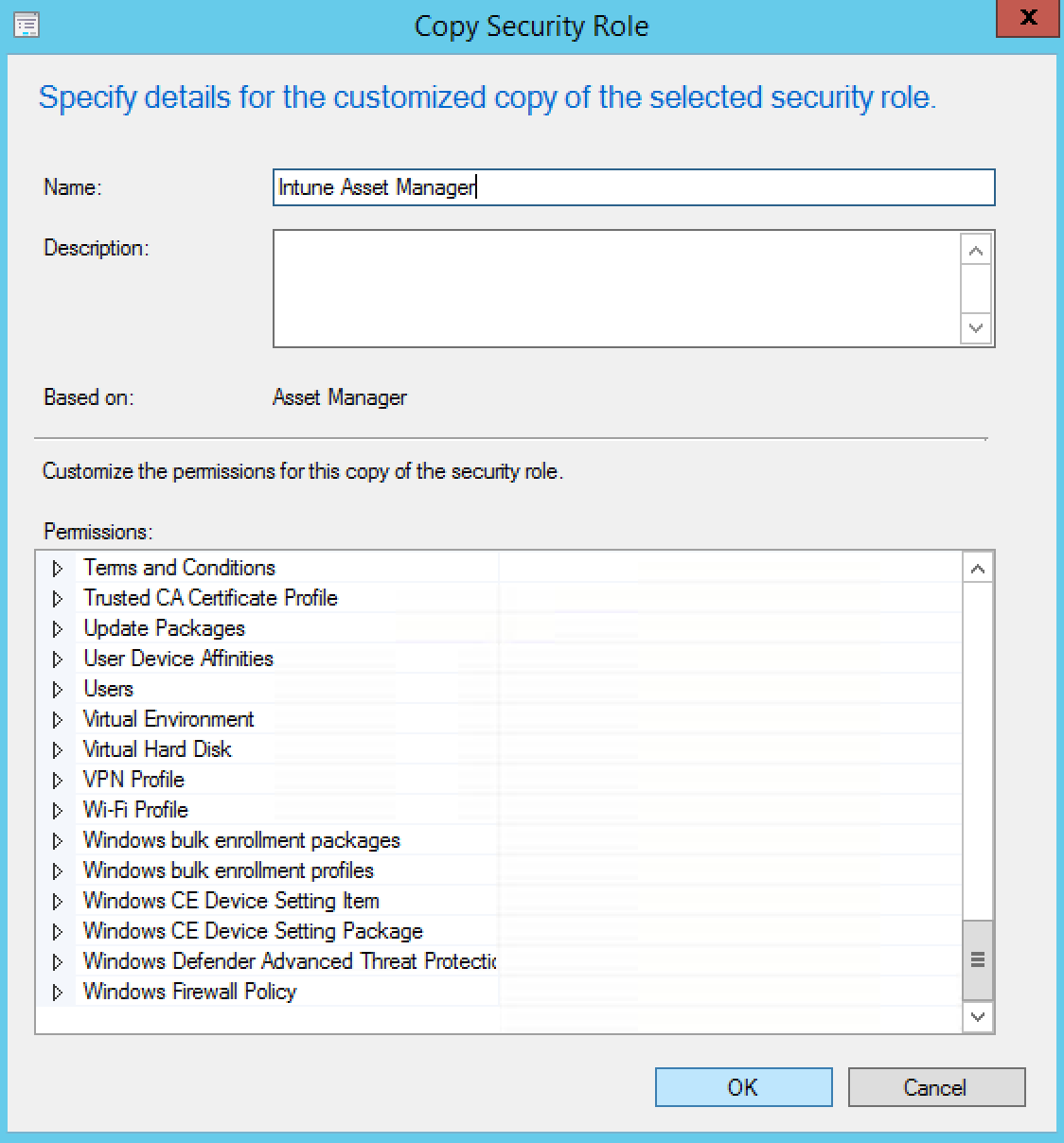 SCCM Intune Security