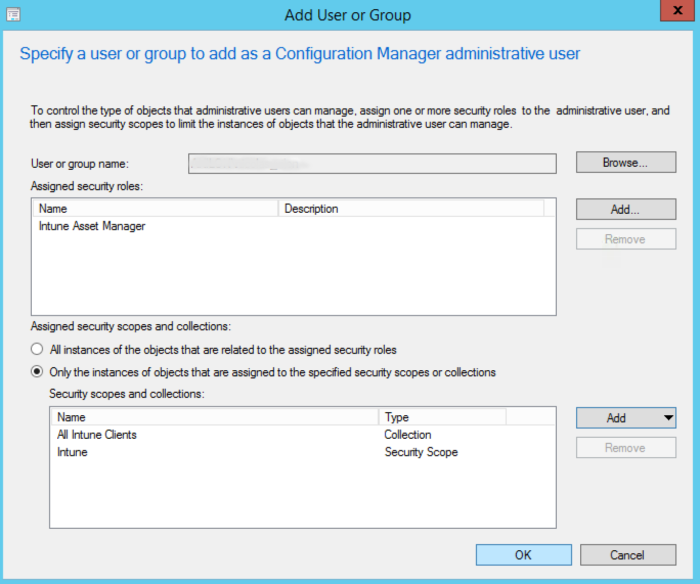 SCCM Intune Security