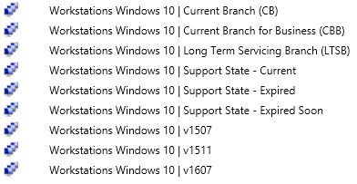 SCCM Windows 10 upgrades