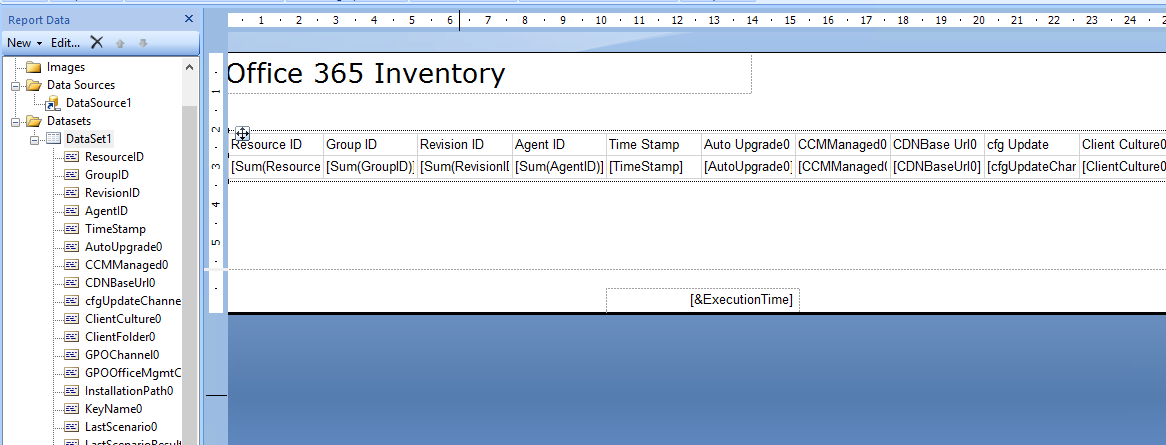 SCCM Report Creation