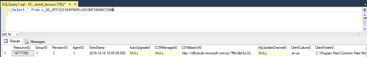 SCCM Report Creation