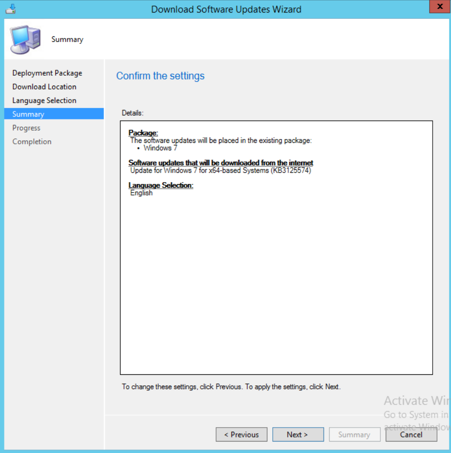 SCCM Add Microsoft Update Catalog WSUS Server