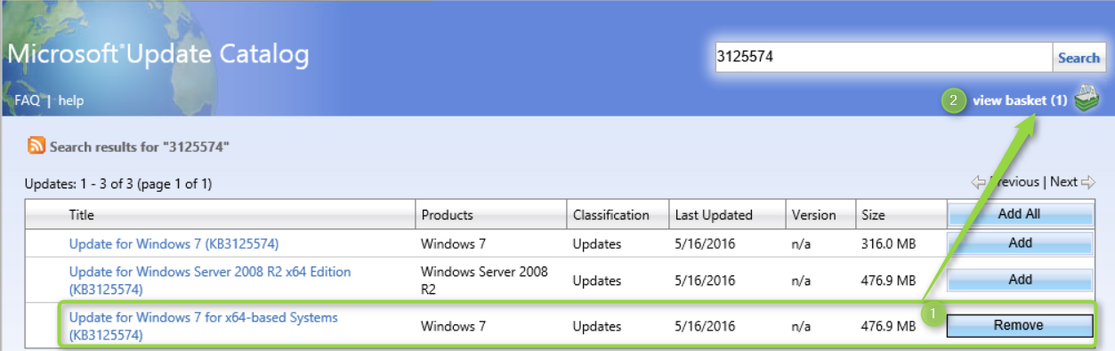 SCCM Add Microsoft Update Catalog WSUS Server