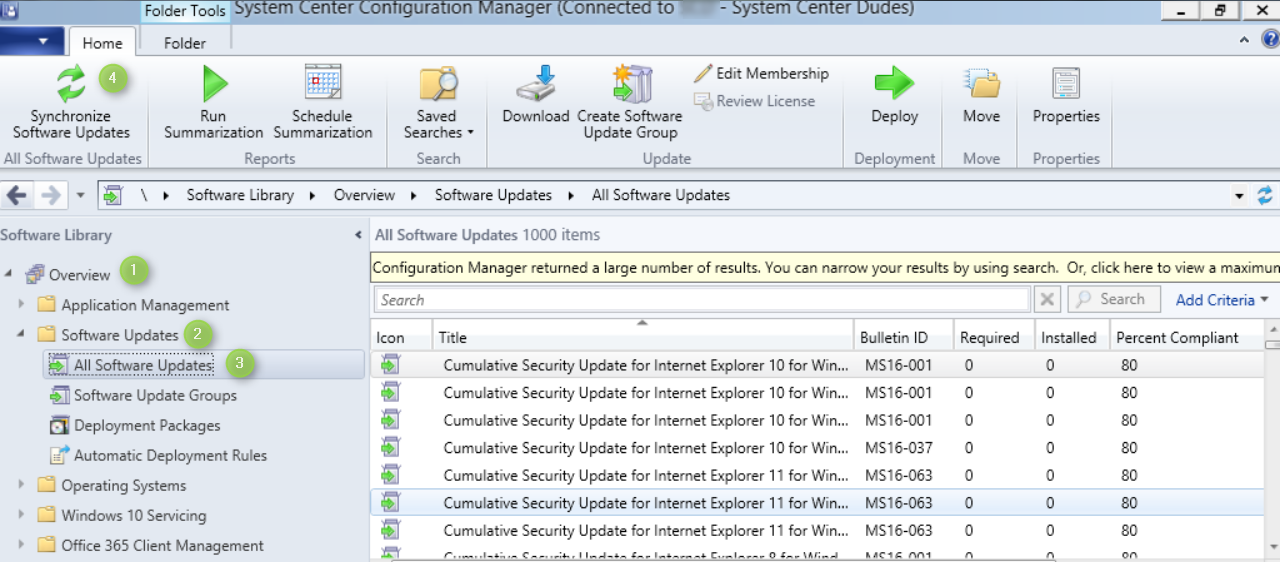 SCCM Add Microsoft Update Catalog WSUS Server