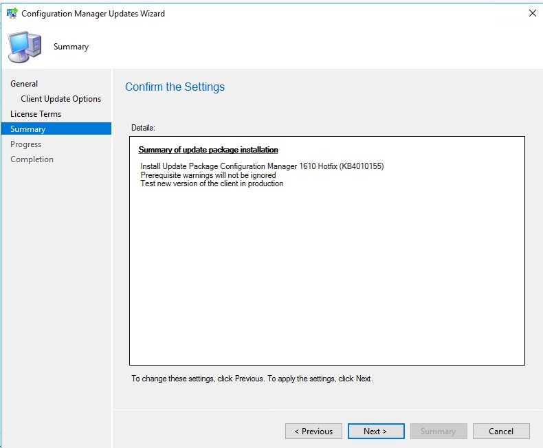 SCCM 1610 Update Rollup 3