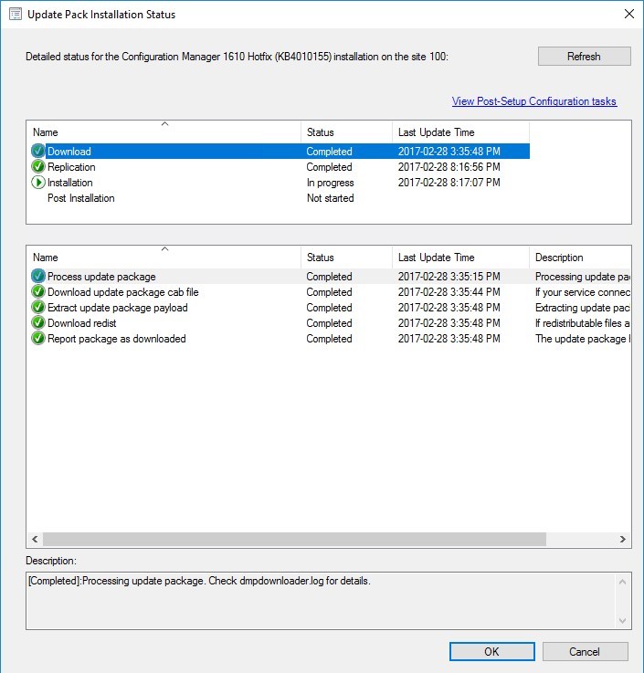 SCCM 1610 Update Rollup 3