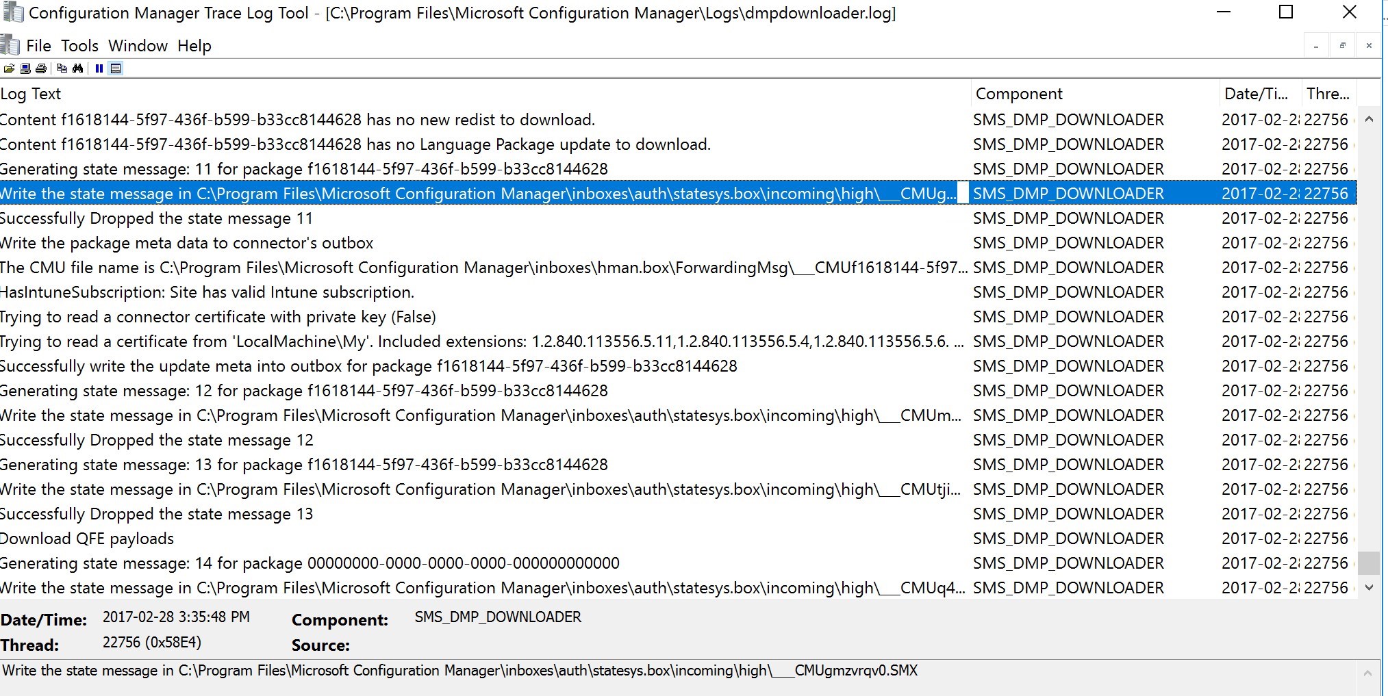 SCCM 1610 Update Rollup 3