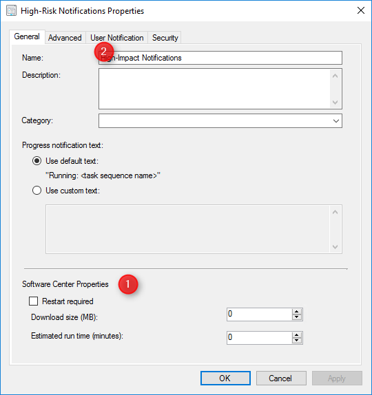 SCCM High-Impact Task Sequence Settings