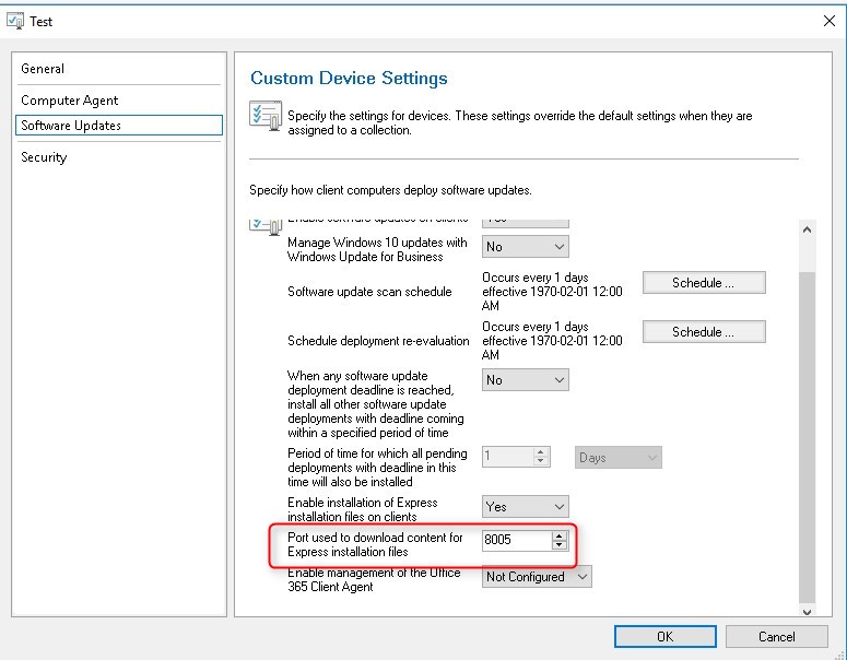 SCCM Express installation files