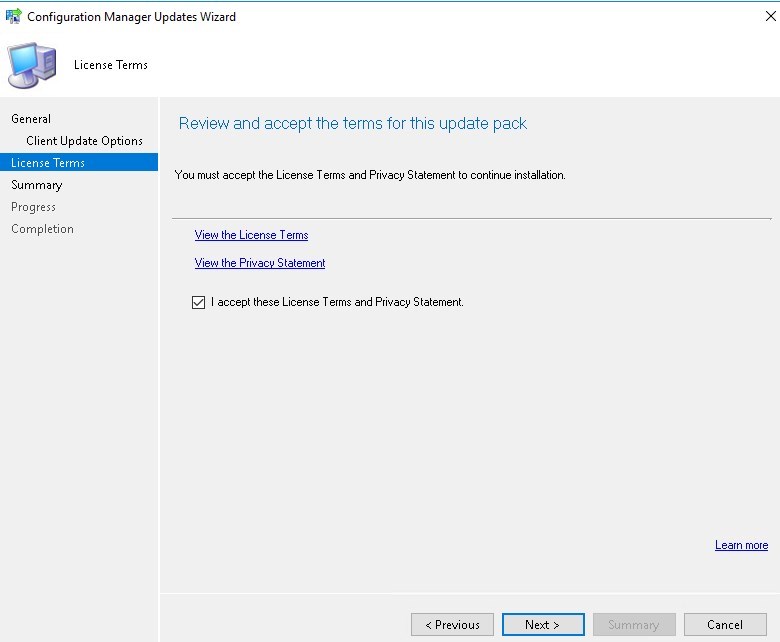 SCCM 1702 Update Rollup 1