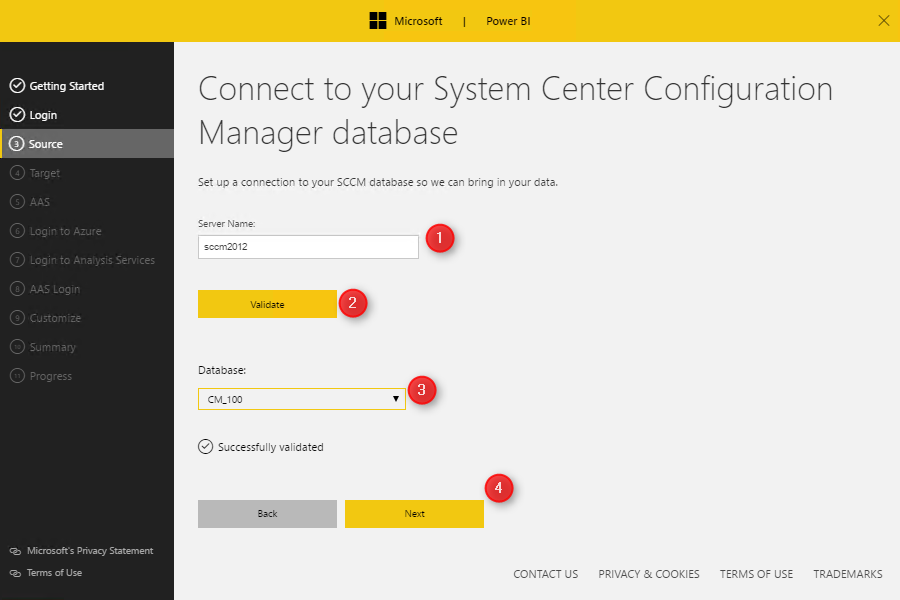 SCCM Power BI Dashboard