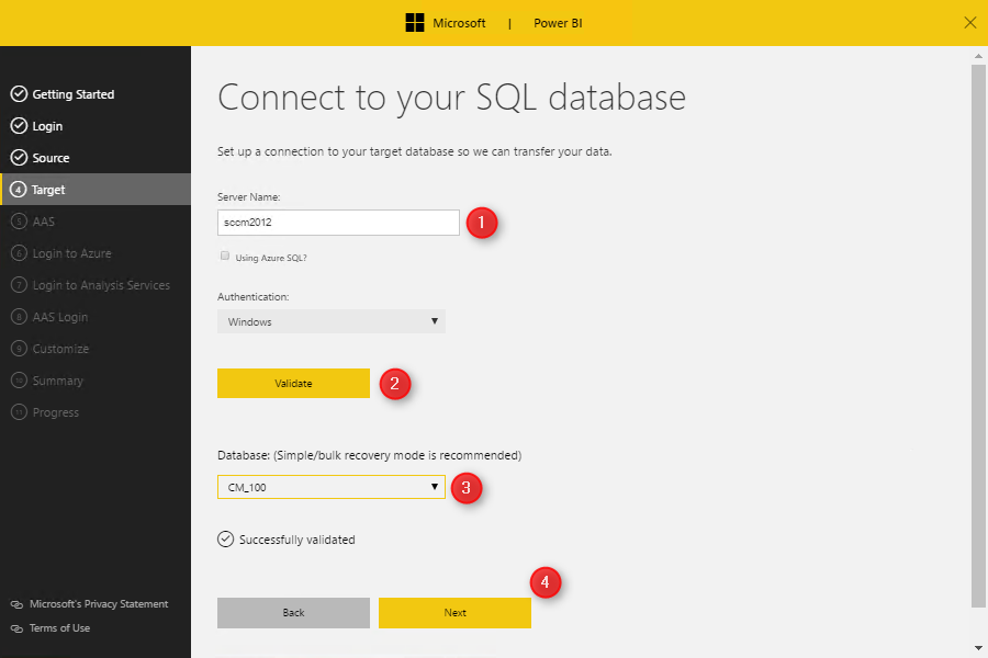 SCCM Power BI Dashboard