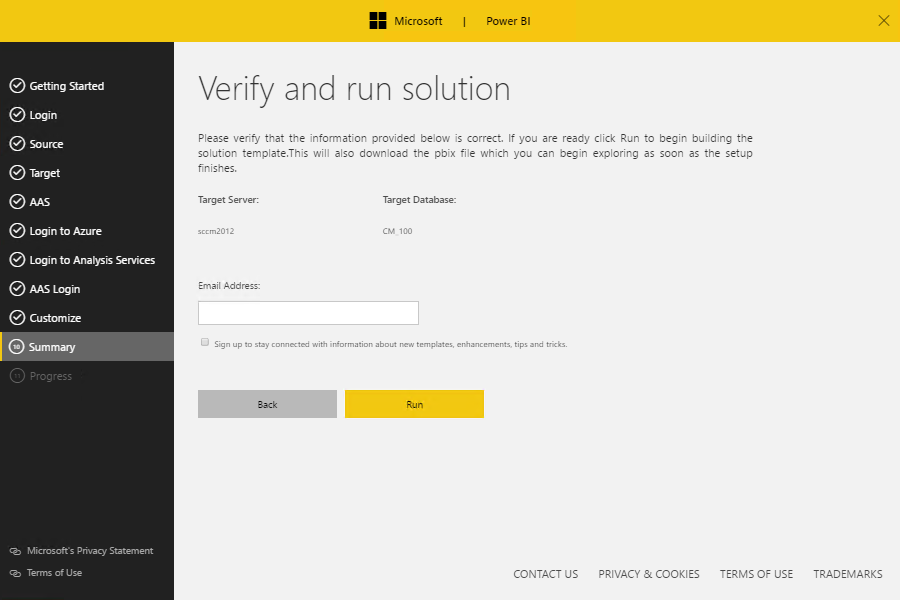 SCCM Power BI Dashboard