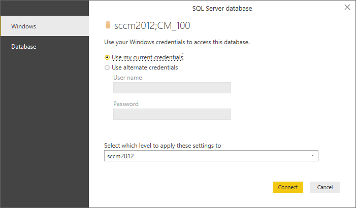 SCCM Power BI Dashboard