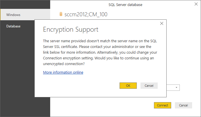 SCCM Power BI Dashboard