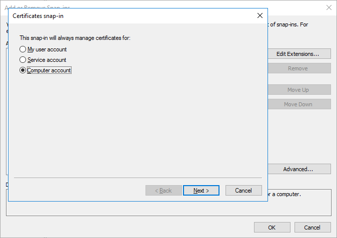 SCCM Cloud Management Gateway