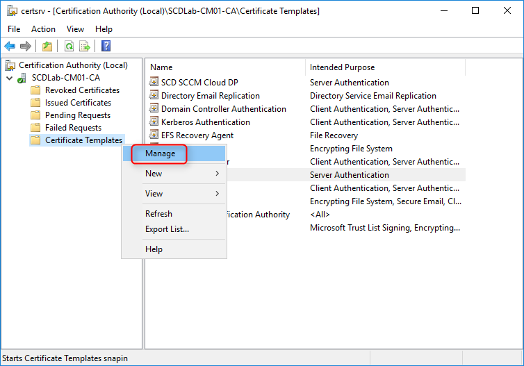 SCCM Cloud Management Gateway