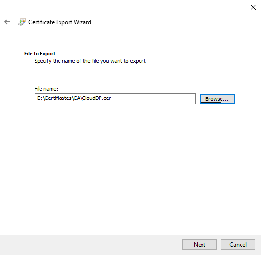 SCCM Cloud Management Gateway