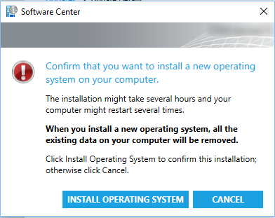 SCCM Windows 10 1703 Servicing Plans