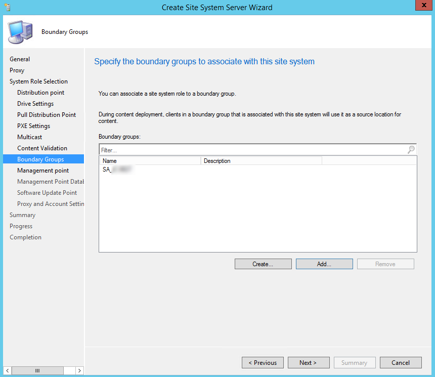 Installing SCCM DP MP SUP Untrusted Domain