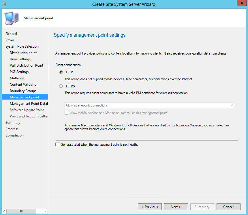 Installing SCCM DP MP SUP Untrusted Domain