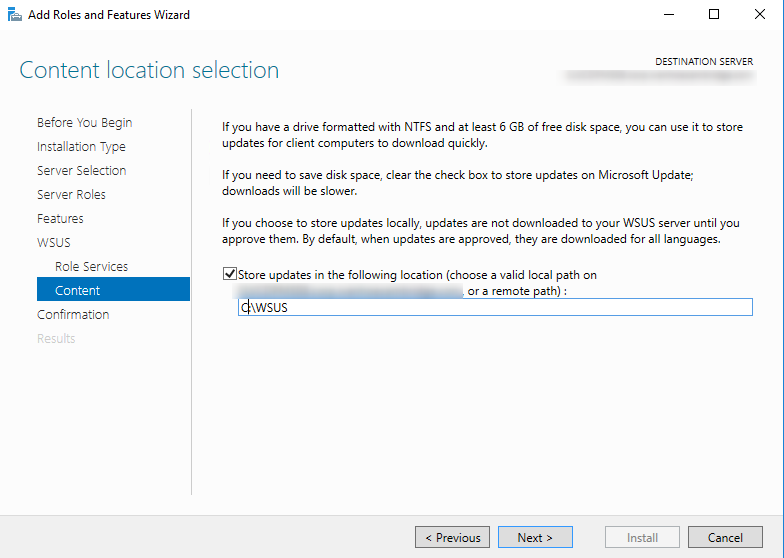 Installing SCCM DP MP SUP Untrusted Domain