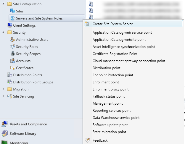 Installing SCCM DP MP SUP Untrusted Domain