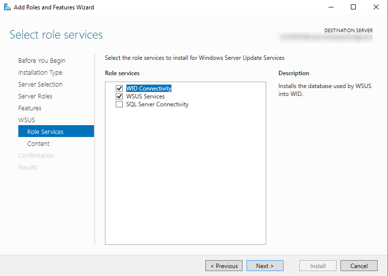 Installing SCCM DP MP SUP Untrusted Domain