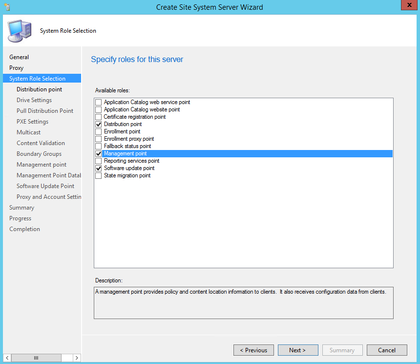 Installing SCCM DP MP SUP Untrusted Domain