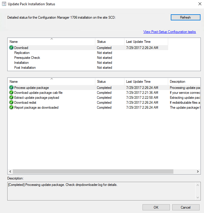 SCCM 1706 Upgrade Guide