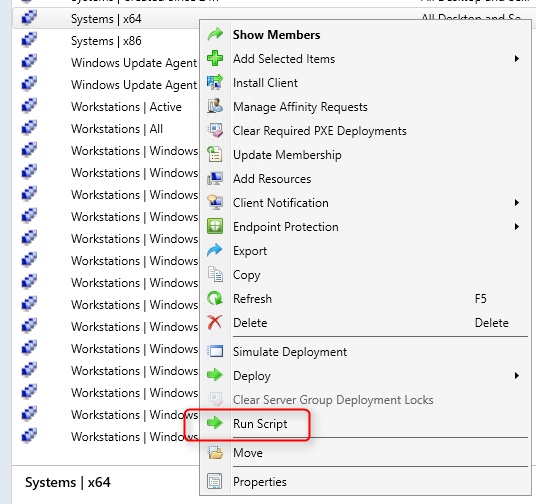 SCCM Deploy PowerShell Script