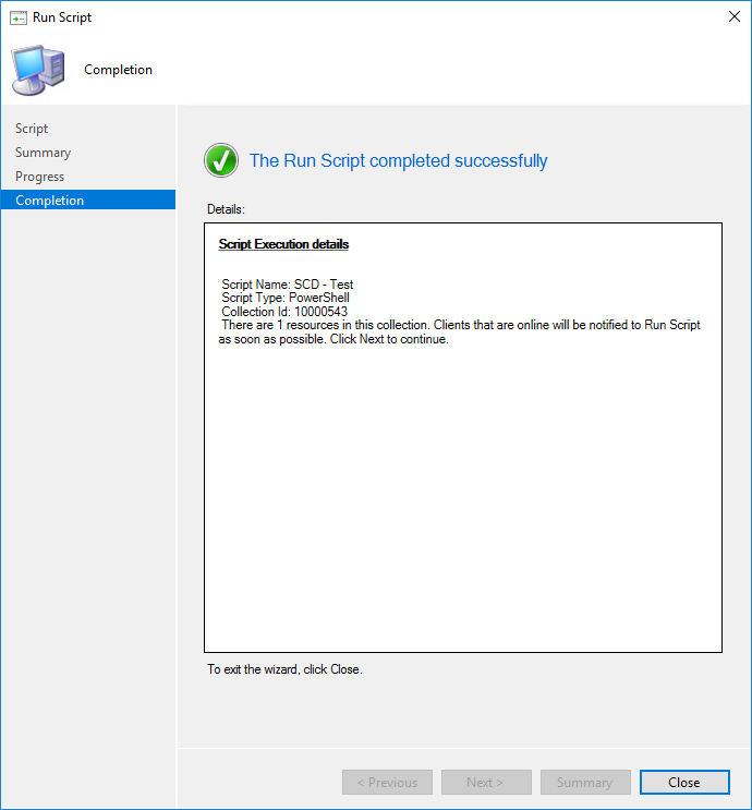 SCCM Deploy PowerShell Script