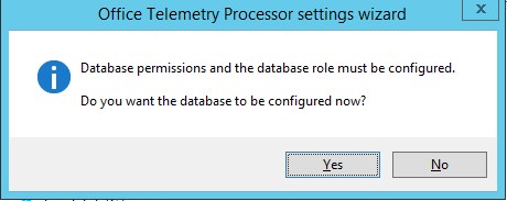 Telemetry dashboard Office 2016