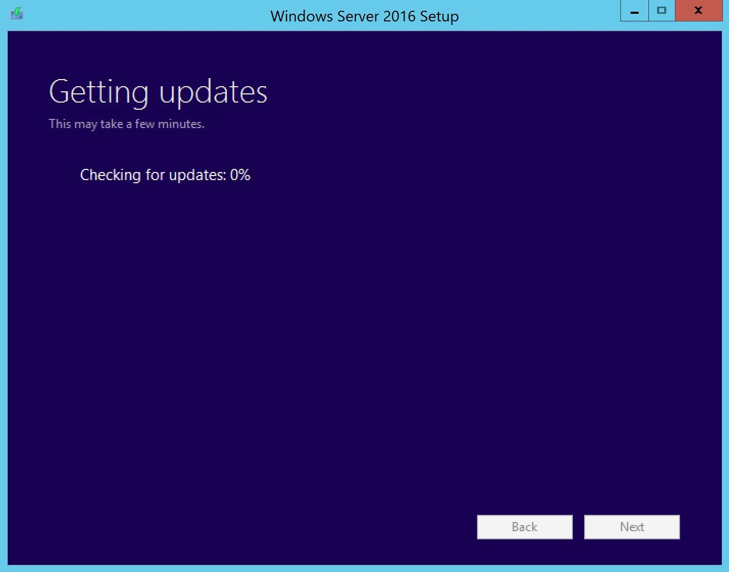 In-place OS upgrade SCCM server