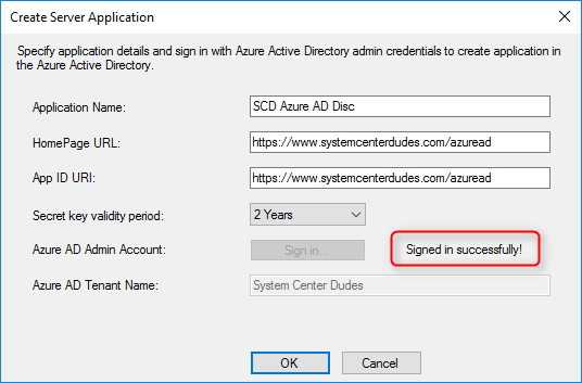 SCCM Azure Active Directory
