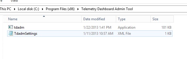 Telemetry dashboard Office 2016