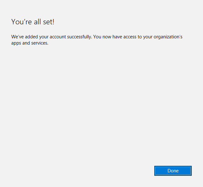 Windows 10 Intune Automatic Enrollment